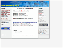 Tablet Screenshot of eherecht-im-net.de